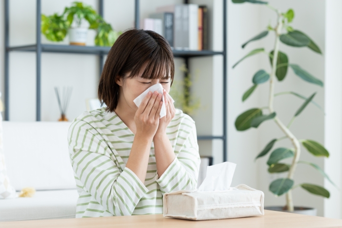 花粉症を少しでも軽くして、長引かせないために