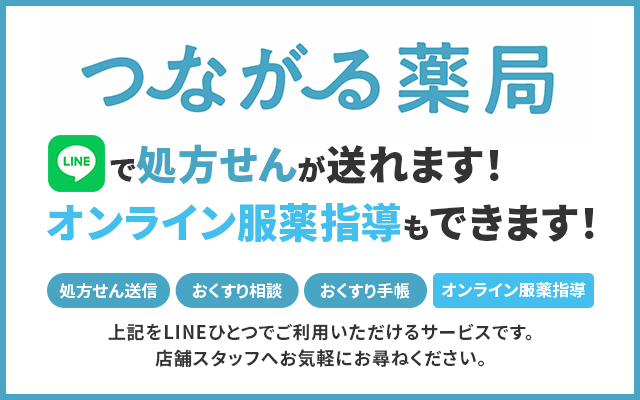 つながる薬局|LINEで処方せん